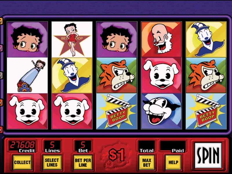 Betty Boop Slot Machine Jackpot