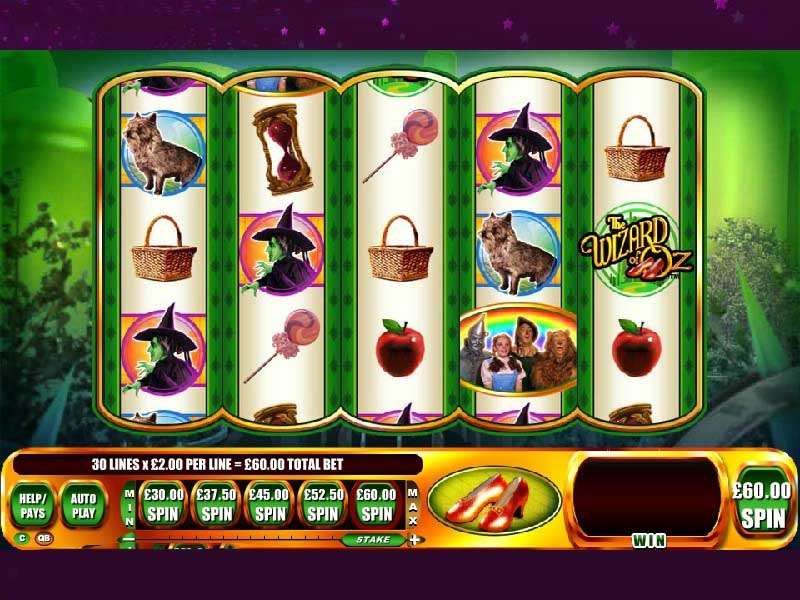 Free online wizard of oz slot machine play